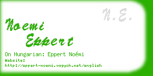 noemi eppert business card